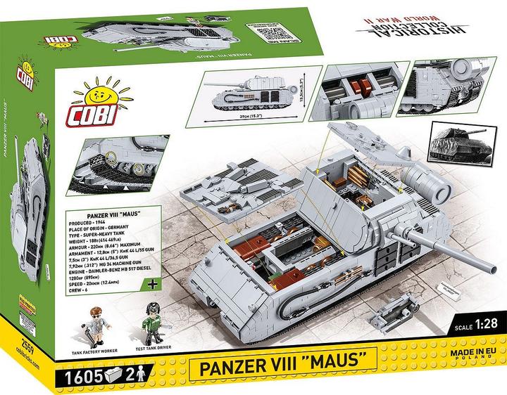 Produktbild Cobi Konstrukteur Panzer VIII Maus, 1