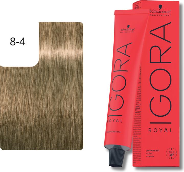 Actual product image Schwarzkopf Professional Igora royal (8-4 Light blonde beige)