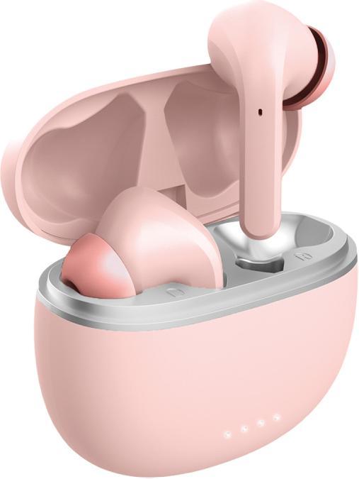 Image du produit Forever Écouteurs Bluetooth ANC TWE-210 Earp rose (36 h, Sans fil)