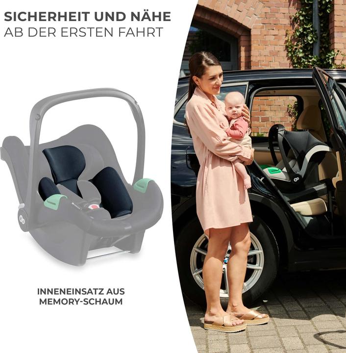 Immagine prodotto KinderKraft Visone Pro + Base Visone FX (Reboarder, ECE R129/i-Size Standard)