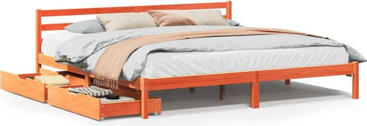 Image du produit VidaXL Lit sans matelas 200x200 (200 x 200 cm)
