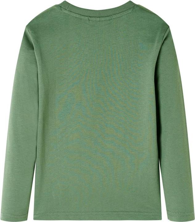 Immagine prodotto VidaXL Camicia da bambino a maniche lunghe color kaki chiaro 116,Materiale: 100 (116)