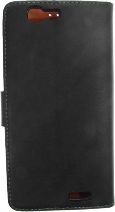 Image du produit OEM Slim Leather Book Case for Huawei G7 - noir 4250710564347 (Huawei Ascend P7)