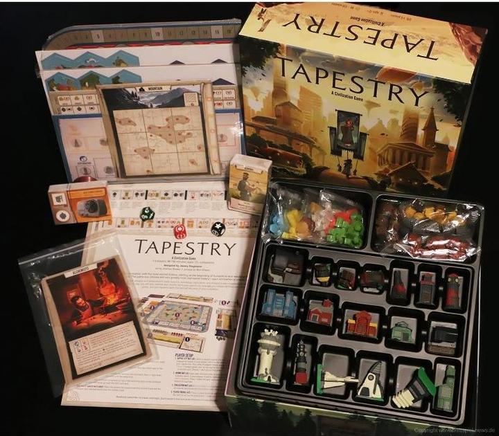 Produktbild Feuerland FEU63568 - Tapestry, Brettspiel, 1-5 Spieler, ab 12 Jahren (DE-Ausgabe) (Deutsch)