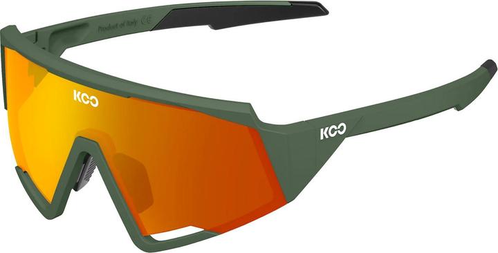 Immagine prodotto KOO Spectro (Verde Arancione Opaco, Lenti a specchio arancioni)