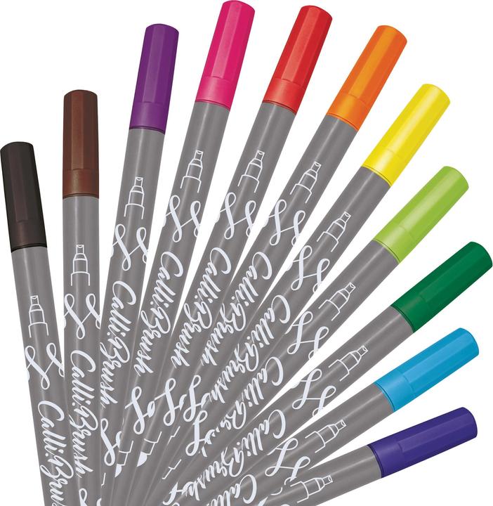 Produktbild Online Calli Brush Pen (Mehrfarbig, 11 x)