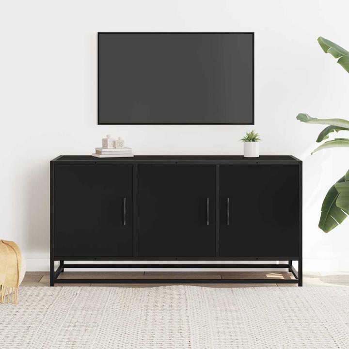 Produktbild VidaXL TV Schrank Lowboard Fernsehschrank Fernsehtisch Holzwerkstoff Metall (100 x 35 x 50 cm)