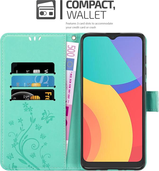 Image du produit Cadorabo Pochette Flower Book (Alcatel 1S (2021))