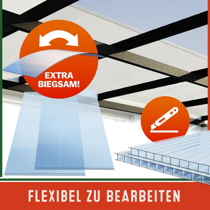 Actual product image Gardebruk Plaques de polycarbonate