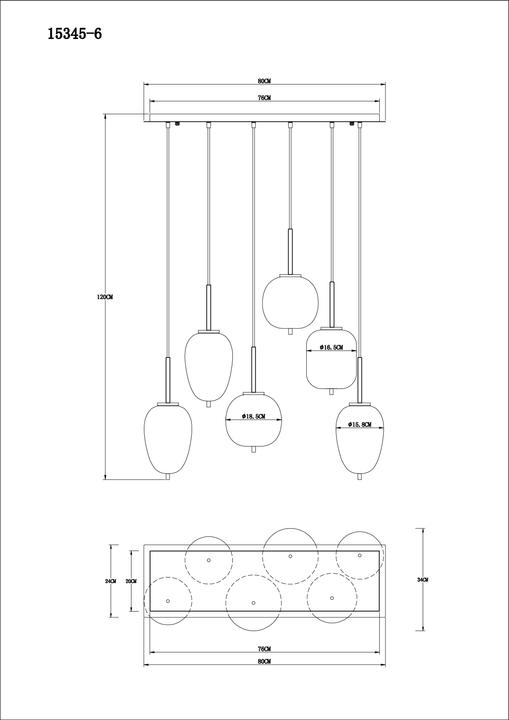 Produktbild Globo Blacky (E14)