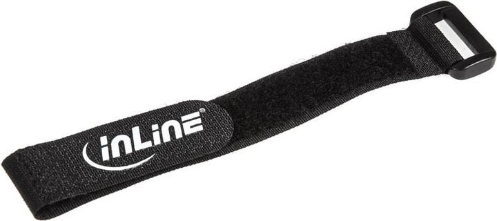 InLine Klettschlaufen (Klettkabelbinder, 200 mm, 10 Stk.)