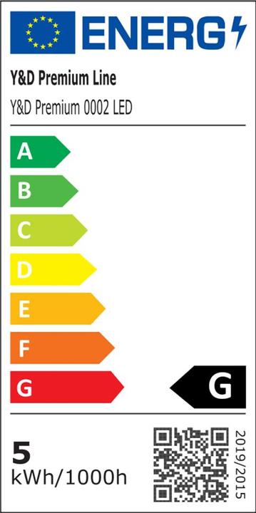 Energy Label Vicco Edda (80 x 40 x 121 cm)