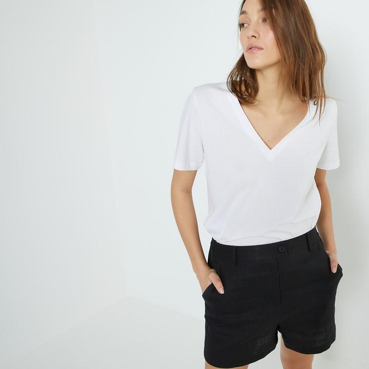 Immagine prodotto La Redoute Collections Maglietta con scollo a V (L)