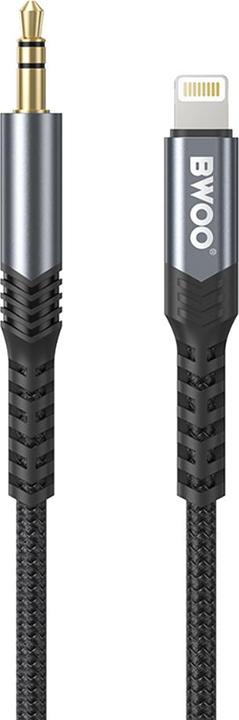 Bwoo cavo audio BO-AUX068 aux 3,5 mm-lampo (Jack da 3.5mm, iPhone, Vari, iPad, Macbook)