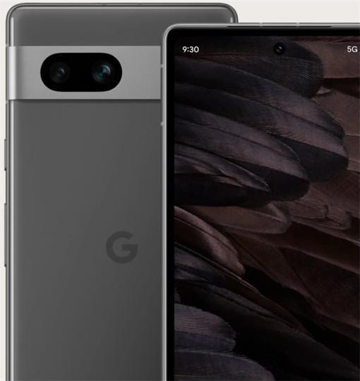 Actual product image Google Pixel 7a (128 GB, Charcoal, 6.10", SIM + eSIM, 64 Mpx, 5G)