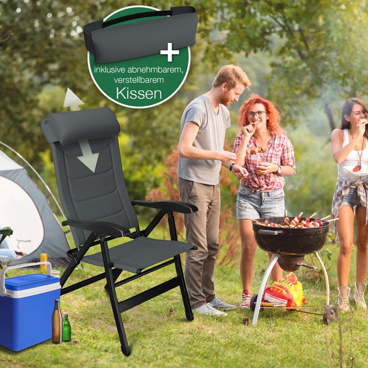 Image du produit Aktivshop Klappstuhl aktiv Camping mit Beinauflage