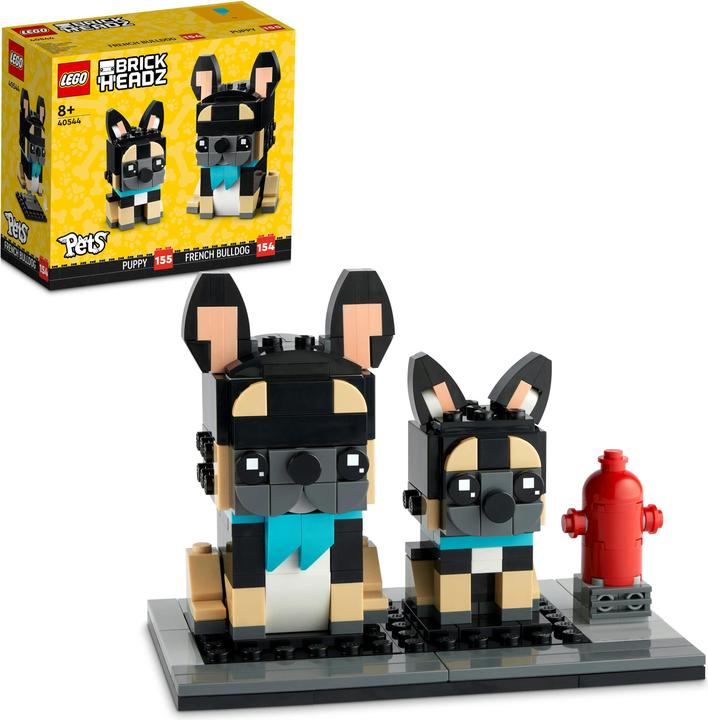 Immagine prodotto LEGO BrickHeadz - Animali domestici Bulldog francese (40544, LEGO Brickheadz)