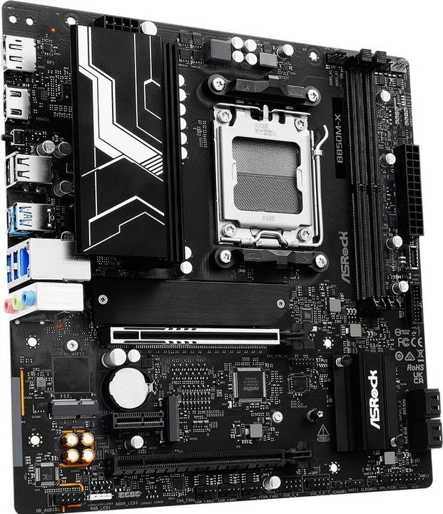 Produktbild AsRock B850M-X R2.0 AM5 mATX HDMI/DP DDR5 (AM5, AMD B850, mATX)
