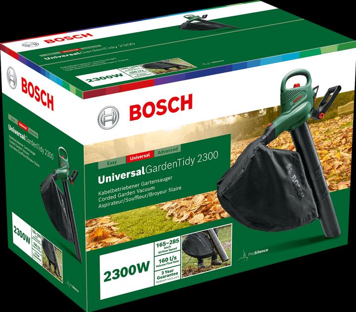 Actual product image Bosch Home & Garden UniversalGardenTidy 2300 garden vacuum cleaner (Electrical connection, Leaf vacuums, Leaf blower, Vacuum cleaners & blowers)