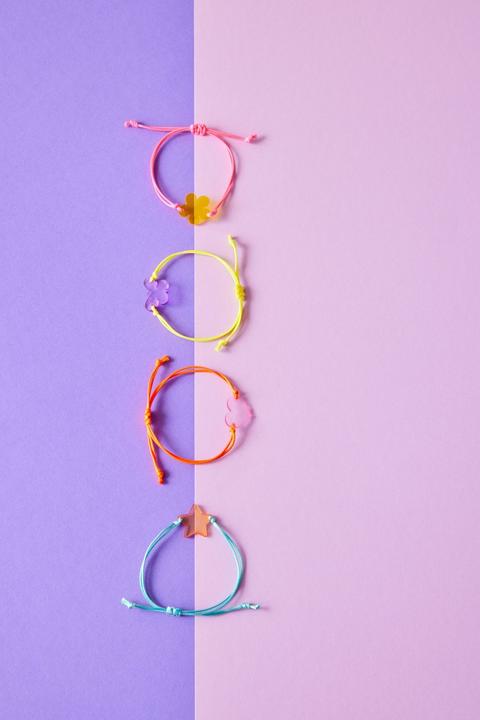 Image du produit Global Affairs Bracelet pour enfants, étoile (Acrylique, Polyester)