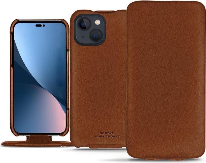Actual product image Noreve Vertical leather shell (Apple iPhone 14 Plus)