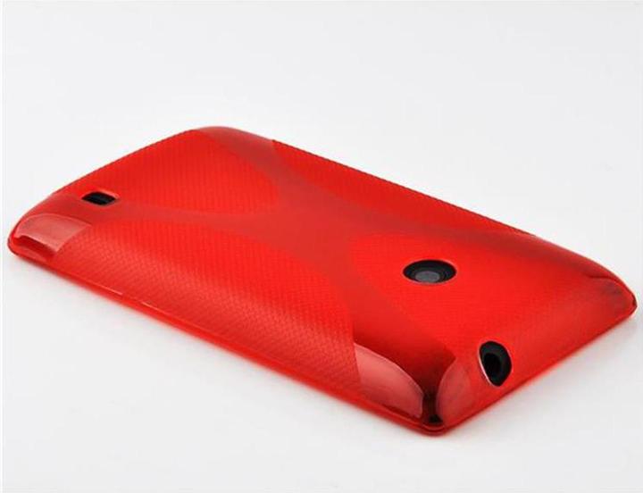 Actual product image Cadorabo TPU X-Line Cover (Nokia X)