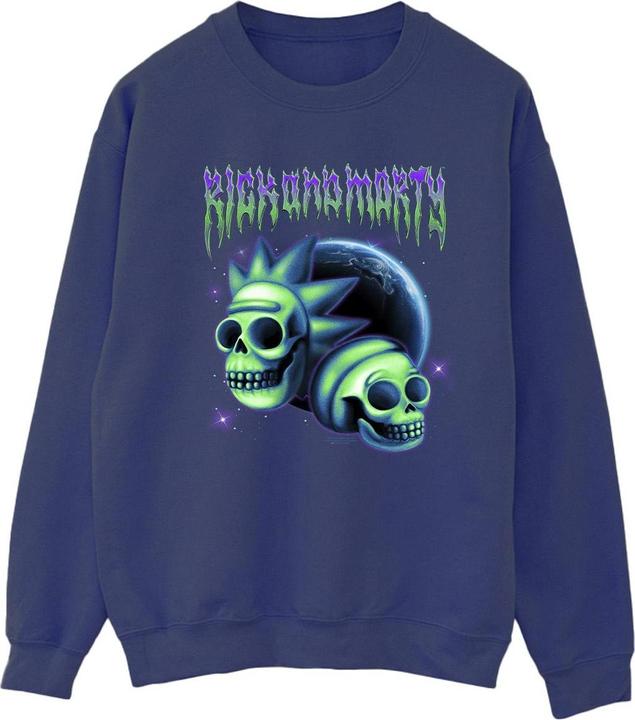 Produktbild Rick And Morty Space Skull Sweatshirt (XXL)