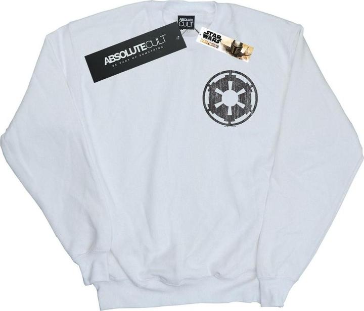 Produktbild Star Wars The Mandalorian Galactic Empire Insignia Breast Print Sweatshirt (XXL)