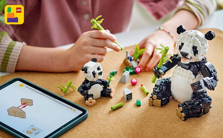 Produktbild LEGO Wilde Tiere: Pandafamilie (31165, LEGO Creator 3-in-1)