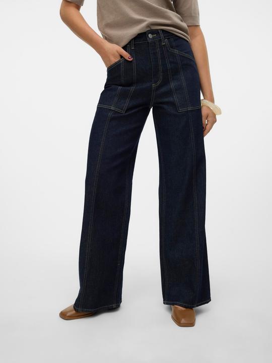 Produktbild Vero Moda VMKATHY Super High Rise Weiter Beinschnitt Jeans Weit geschnitten (25)
