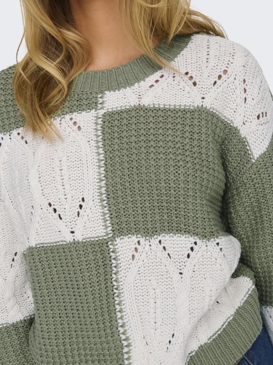 Actual product image JdY Knit fit round neck pullover knitted jumper (L)