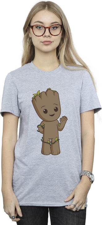 Immagine prodotto I Am Groot Cute Groot Maglietta Ampia Donna (3XL)