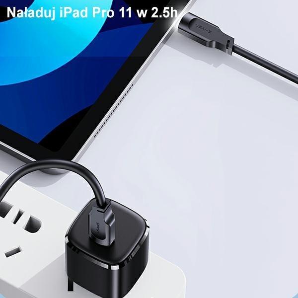 Image du produit Usams Câble de charge type-C vers type-C - Blanc (1.20 m)