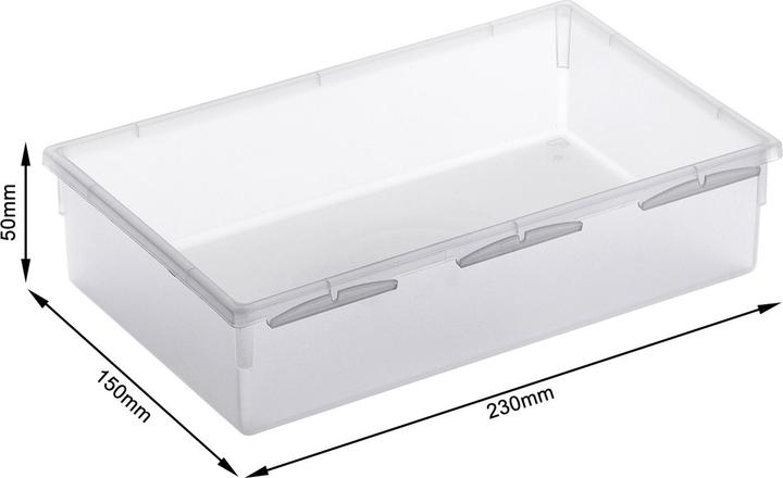 Image du produit Rotho Système de classification (23 x 15 x 5 cm, 1.96 l)