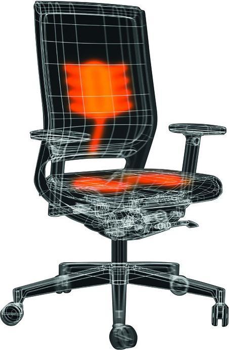 Actual product image Klöber Office Chair Mera Climate Black
