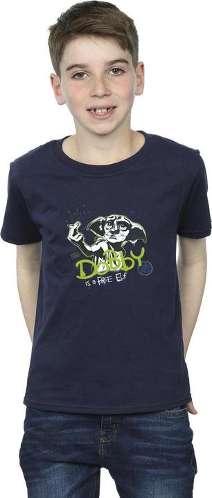 Image du produit - T-shirt DOBBY A FREE ELF - Garçon (128)
