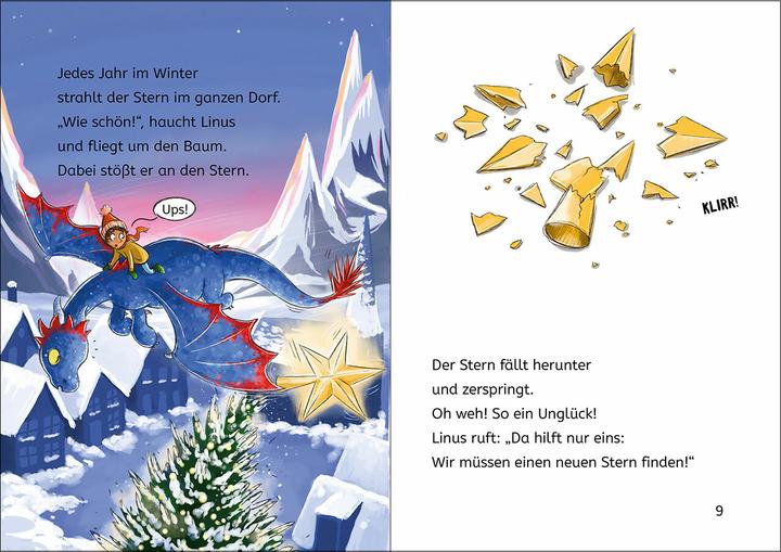 Actual product image Loewe Reading Lion Advent Calendar for First Readers - Dragons