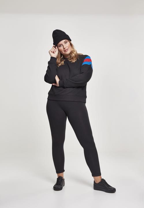 Immagine prodotto Urban Classics Girocollo con maniche a strisce da donna (L)