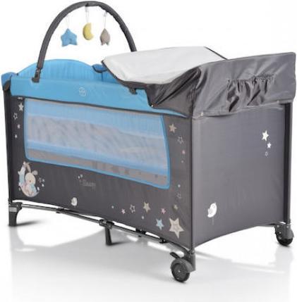 Actual product image Moni Travel cot Sleepy with wheels