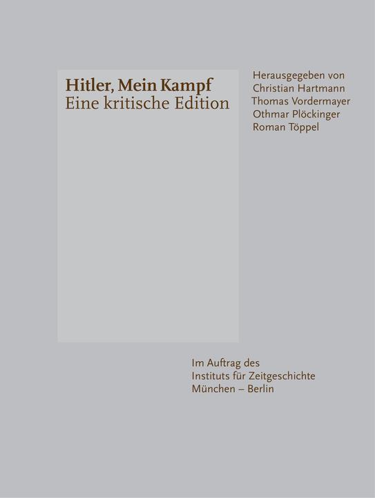 Image du produit Hitler, Mein Kampf (Allemand, Christian Hartmann, 2016)