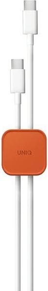 Actual product image Uniq Pod samoprzylepny organiser do kabli zestaw 8szt pomarańczowy/sienna orange