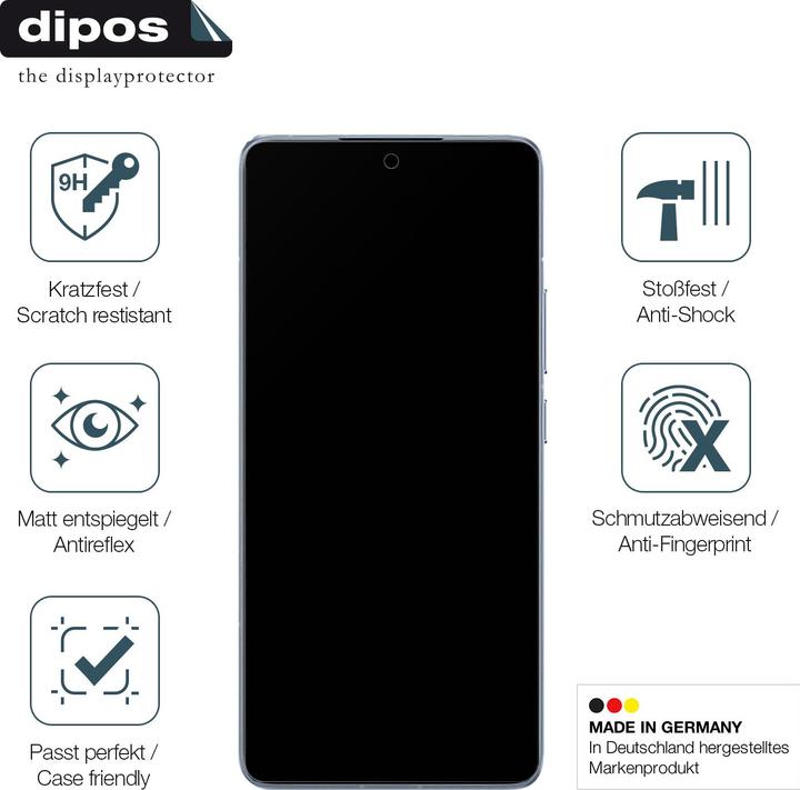 Image du produit Dipos Anti-Shock Film de Protection d’écran Anti-reflet (1 pièce(s), Xiaomi 14T)