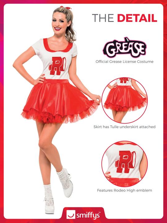 Actual product image Smiffys Grease: Sandy Cheerleader (36, 38)