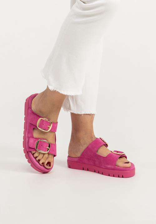 Actual product image Vitaform Pantolette Veloursleder Soft (41)