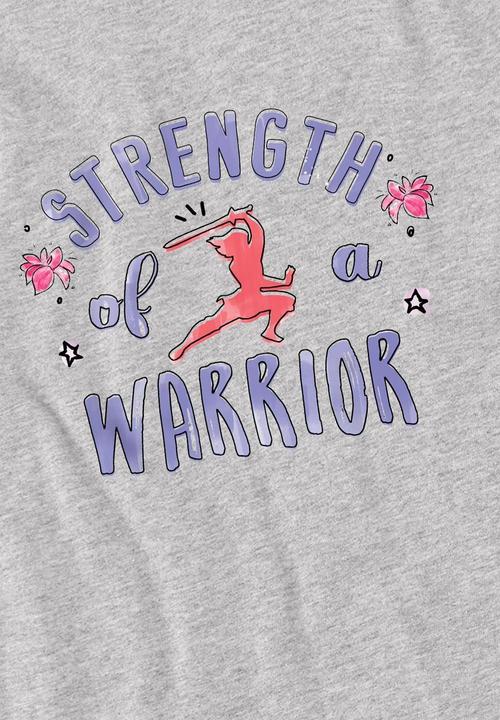 Immagine prodotto Mulan Strength Of A Warrior Maglietta Bambini (152, 158)