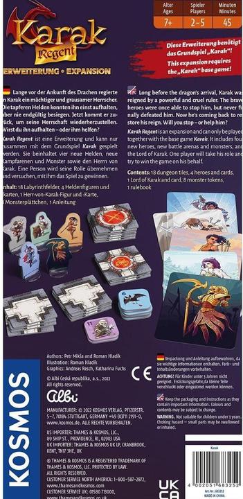 Actual product image Kosmos Karak - Regent Extension (German)
