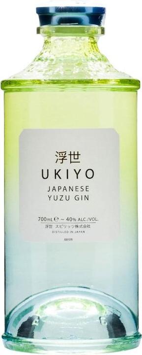 Actual product image Ukiyo Japanese Yuzu Gin (1 x 70 cl)
