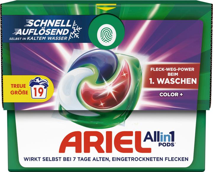 Produktbild Ariel All-in-1 Pods (19 Waschgänge, Pods)