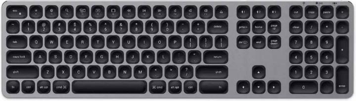 Image du produit Satechi ST-AMBKM clavier Bluetooth QWERTY US International Noir, Gris (ING. Int., Sans fil)