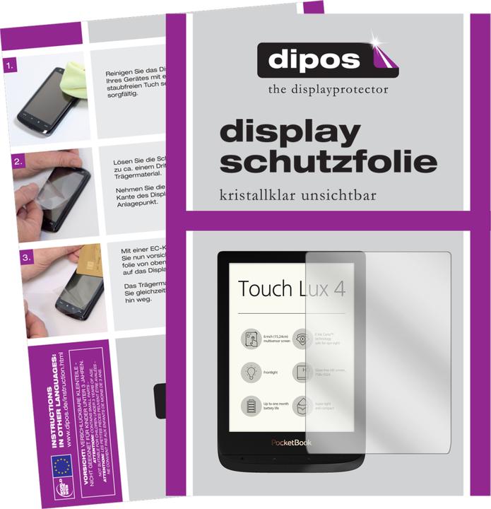 Produktbild Dipos Displayschutzfolie Crystalclear (6 Stück, Touch Lux 4)